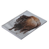 Carnet Bison de Yellowstone (Côté gauche)