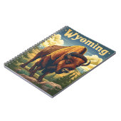 Carnet Bison du Wyoming (Côté gauche)