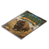 Carnet Bison Grandes Plaines POPCUT (Côté gauche)
