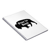 Carnet Bison libre de Roam (Côté Droit)