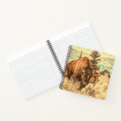 Carnet Bison sauvage des bois (Intérieur)
