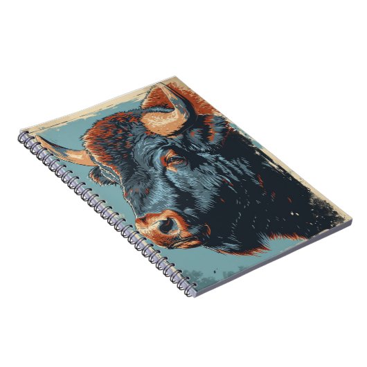 Carnet Bison vintage (Côté Droit)