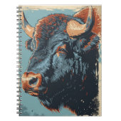Carnet Bison vintage (Devant)