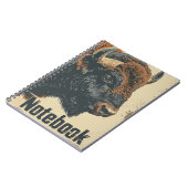 Carnet Bison Vintage (Côté gauche)