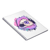 Carnet Bite Me Rose Halloween Lièvres (Côté Droit)