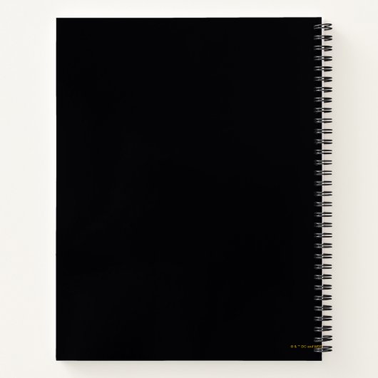 Carnet Black Adam Distressed Lightning Bolt Graphic (Dos)