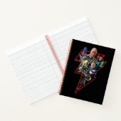 Carnet Black Adam Group Lightning Graphic (Intérieur)
