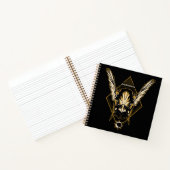 Carnet Black Adam | Hawkman Casque graphique (Intérieur)