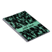 Carnet Black and teal (Côté Droit)