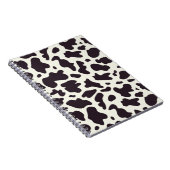 Carnet Black and White Cow Pattern Print Notebook (Côté Droit)
