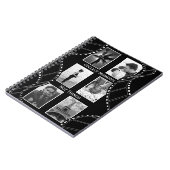 Carnet Black and White Film Reel Custom Photo (Côté gauche)
