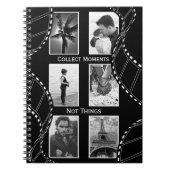 Carnet Black and White Film Reel Custom Photo (Devant)