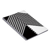 Carnet Black and White Geometric Fuses Rhythm (Côté Droit)
