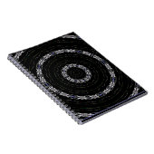 Carnet Black Blue n Silver Spiral Notebook (Côté Droit)