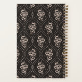 Carnet Black | Botanical Snake Personalized (Verso)