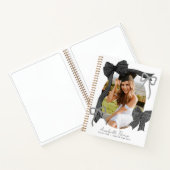 Carnet Black Bows Photo Graduation Guest Book (Intérieur)