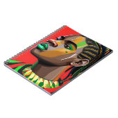 Carnet Black Bruh Melanin Papa JunetDix King Fils Africai (Côté gauche)