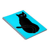 Carnet Black Cat with Blue Eyes (Côté Droit)