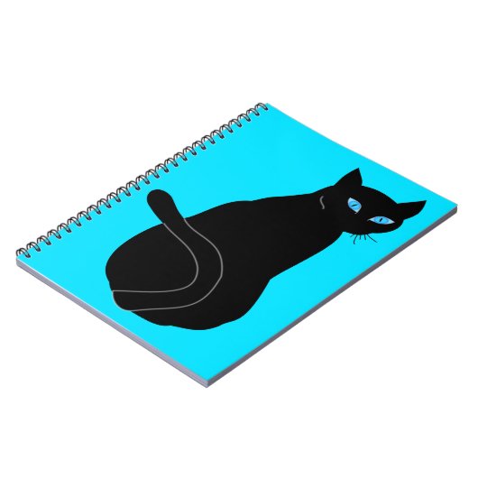 Carnet Black Cat with Blue Eyes (Côté gauche)