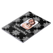 Carnet Black damas photo personnalisée (Côté gauche)
