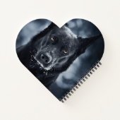 Carnet Black German Shepherd (Dos)