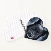 Carnet Black German Shepherd (Intérieur)