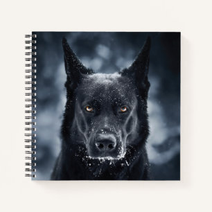 Carnet Black German Shepherd