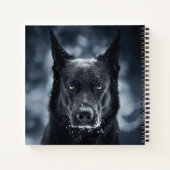 Carnet Black German Shepherd (Dos)