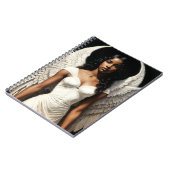 Carnet Black Girl Angel Angelcore Art (Côté gauche)