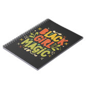 Carnet Black Girl Magic : Force, beauté et excellence (Côté gauche)