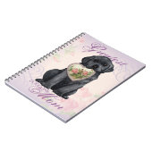 Carnet Black Lab Heart Maman (Côté gauche)