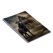 Carnet Black Labrador Halloween (Côté Droit)