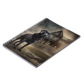 Carnet Black Labrador Halloween (Côté gauche)