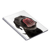 Carnet Black Labrador Licking (Côté Droit)