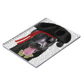 Carnet Black Labrador Pirate (Côté gauche)