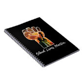 Carnet Black Lives Matt Graffiti Egalité Empower (Côté Droit)