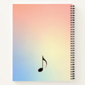Carnet Black Music Note (Dos)