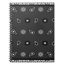 Black Paisley Bandana Anniversaire Hip hop Rap Éca
