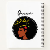 Carnet Black Queen Femmes (Dos)
