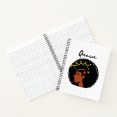 Carnet Black Queen Femmes (Intérieur)