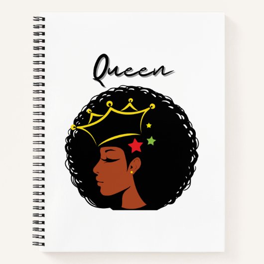 Carnet Black Queen Femmes (Devant)