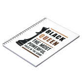 Carnet Black Queen La Pièce La Plus Puissante Dans Le Jeu (Côté gauche)