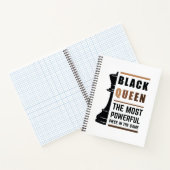 Carnet Black Queen La Pièce La Plus Puissante Dans Le Jeu (Intérieur)