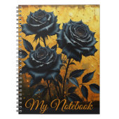 Carnet Black Roses (Devant)