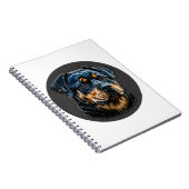 Carnet Black Rottweiler (Côté Droit)