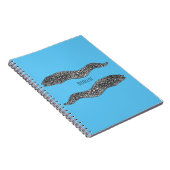 Carnet Black spotted moray eel cartoon (Côté Droit)