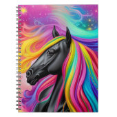 Carnet Black Stallion coloré Mane (Devant)
