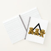 Carnet Black & White Triangle Design | Powerof3Brand (Intérieur)