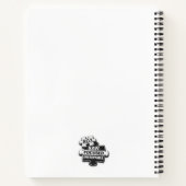 Carnet Black & White Triangle Design | Powerof3Brand (Dos)