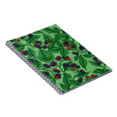 Carnet Blackberry en vert (Côté Droit)